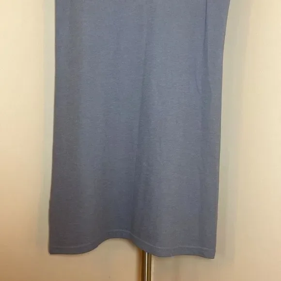 Horny Toad Women's Gray Super Soft Stretchy Short Sleeve Crewneck T-Shirt Dress - Picture 9 of 13